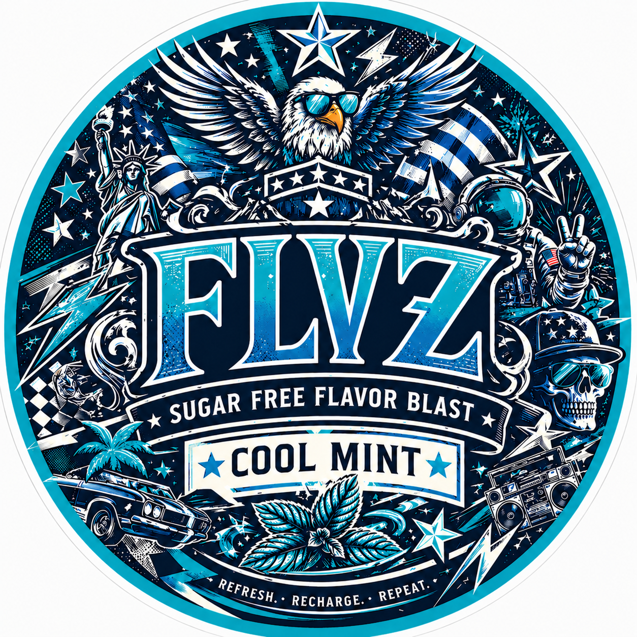 FLVZ Cool Mint Flavor Pack